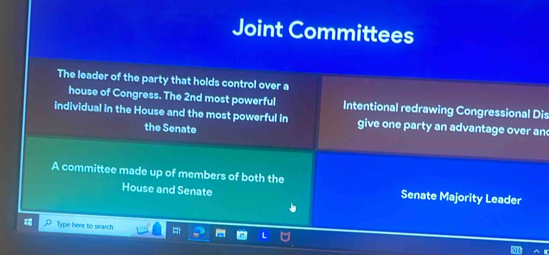 Joint Committees 
is
n