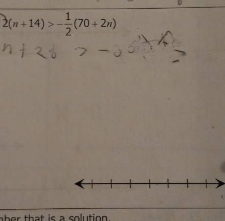 2(n+14)>- 1/2 (70+2n)
h that is a solution .