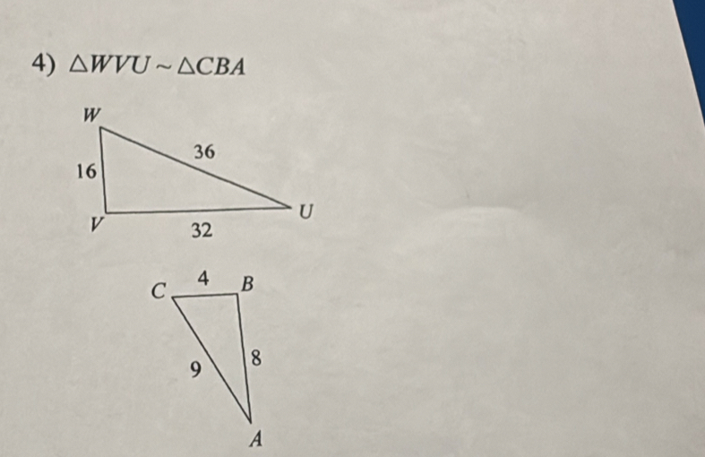 △ WVUsim △ CBA