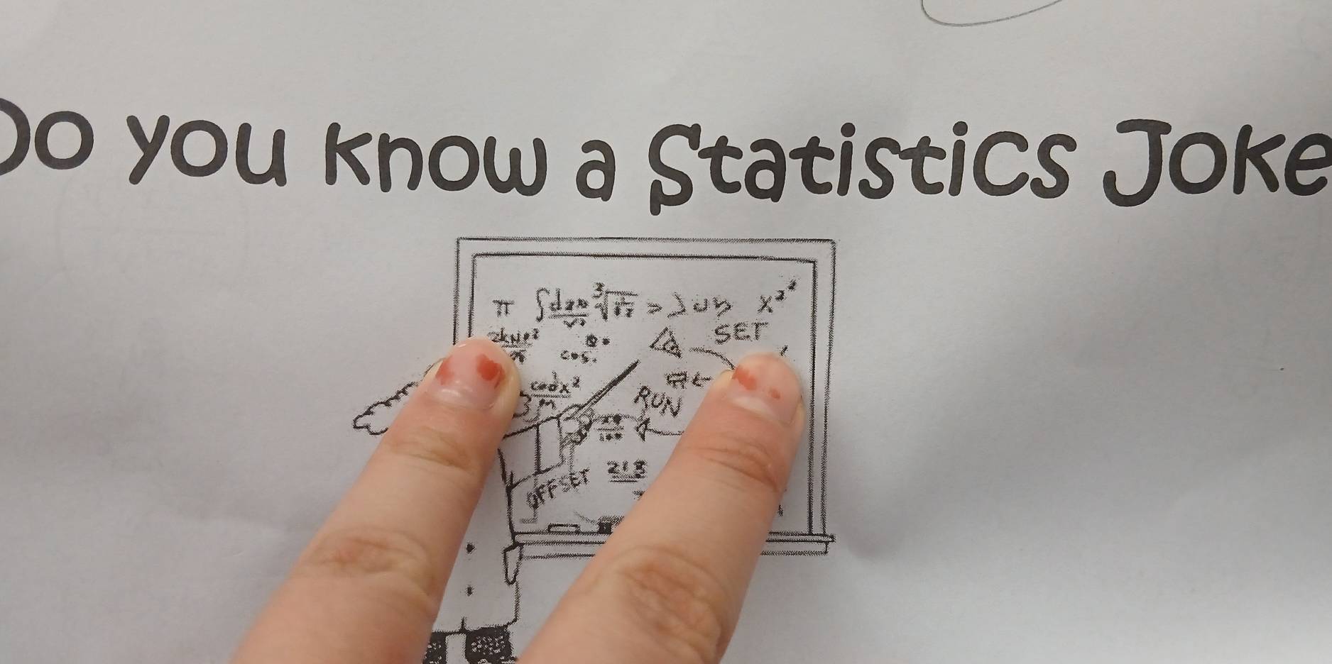 Do you know a Statistics Joke