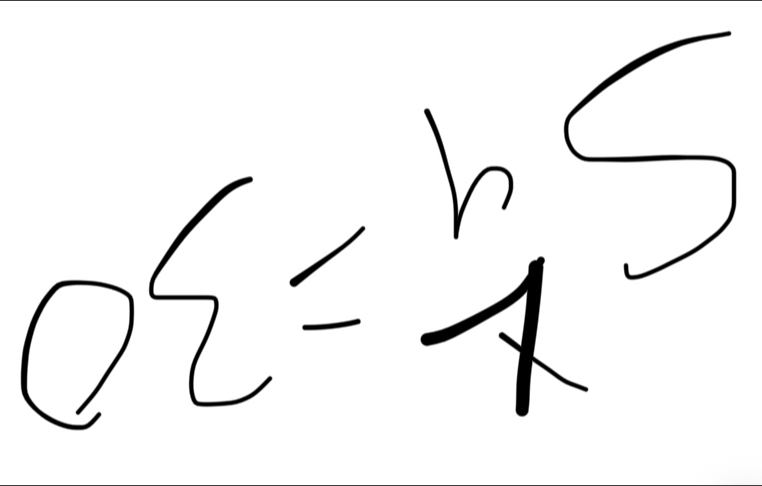 OE= h/x S