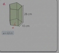 a=6.8cm