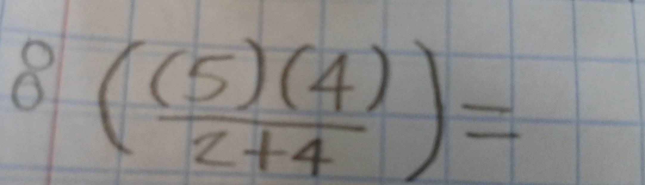 ( ( (5)(4)/2+4 )=