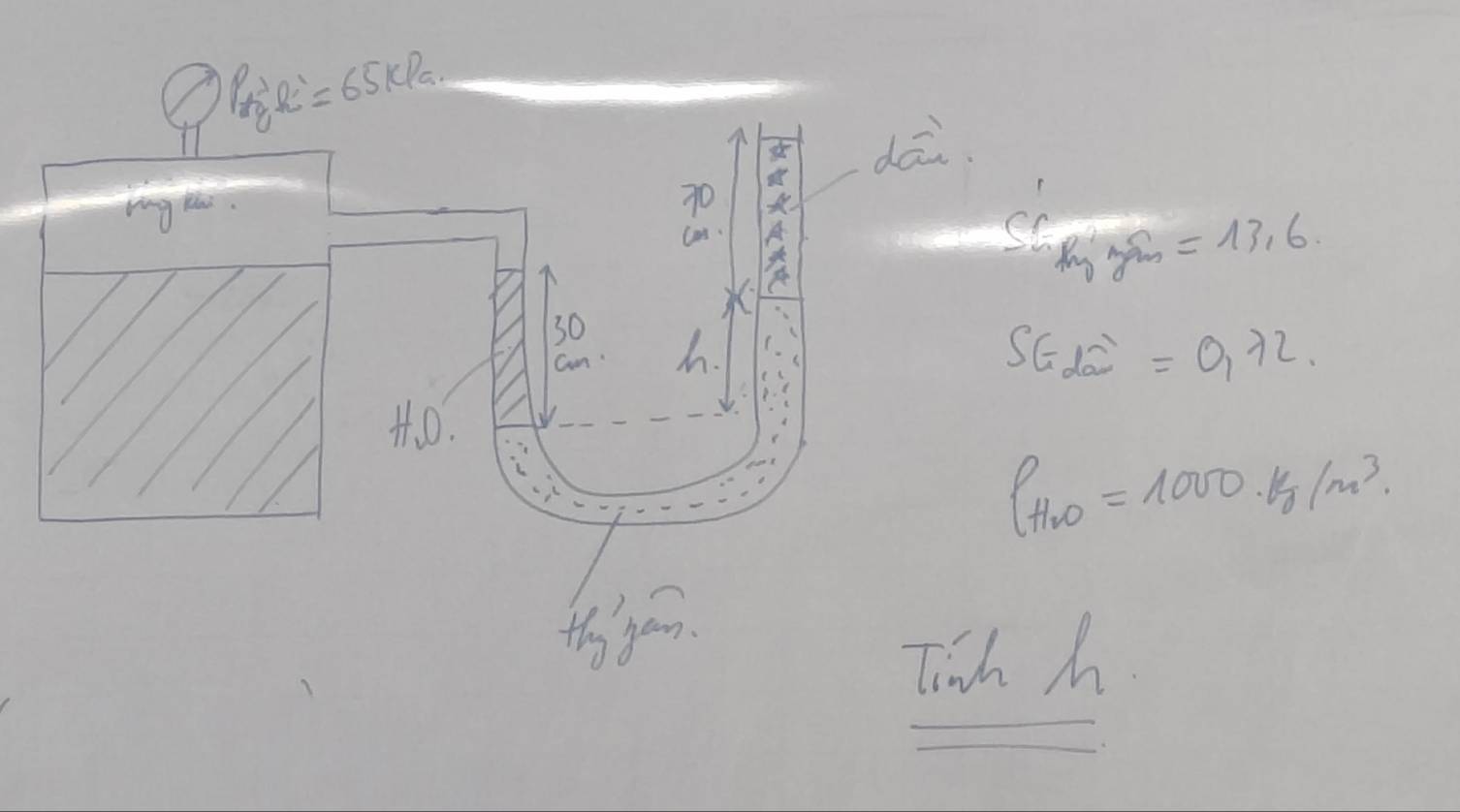 96e=6508
dāi 
lg te. 70.
Sh_min=1
30 h. 
Cn 
SGdadai=0. 
H、 0.
rho _H_2O=1000kg/m^3. 
ths yonr. 
Tish M