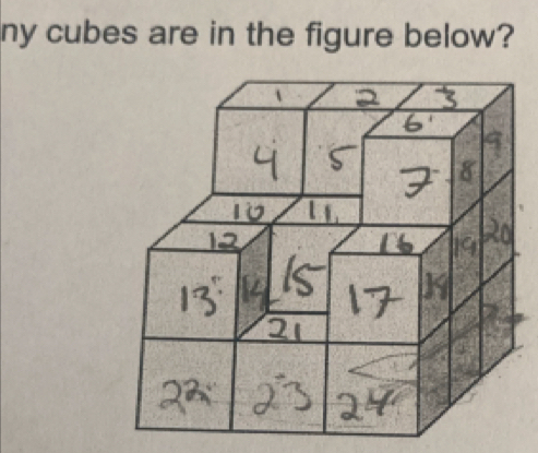 ny cubes are in the figure below?