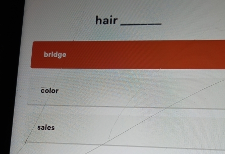 hair_
bridge
color
sales