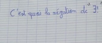 Cest quai to megation de3!