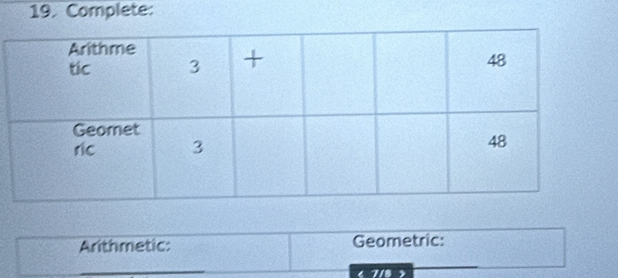 Complete: 
Arithmetic: Geometric: 
« 718 )