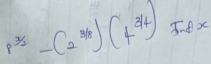 8^(3/2)-(2^(3/8))(4^(3/4)) Tnox