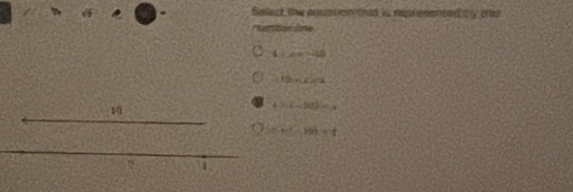 Select the amotion that is represented by cas
Auror ine
(x-2)(6
10-(4)=2
19
(-10)=
V m+f=m+f