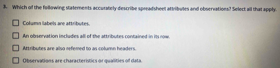 Solved: Which of the following statements accurately describe ...