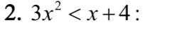 3x^2 :