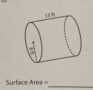 === Surface Area ==