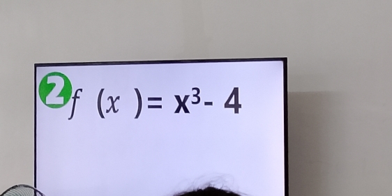 f(x)=x^3-4