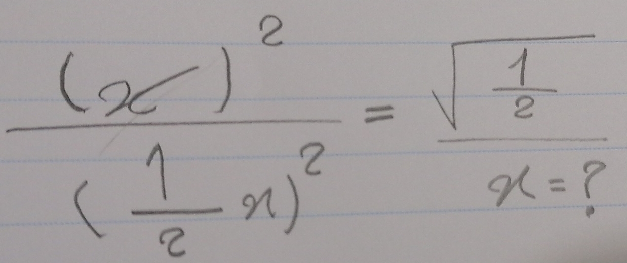 frac (x-1)^2( 1/8 x)^2=frac sqrt(frac 1)8x=8