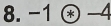 -1 enclosecircle*-4