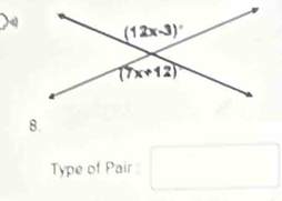 Type of Pair □