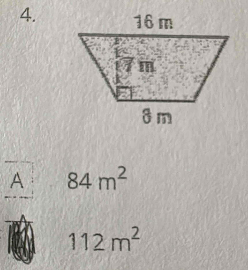 A
84m^2
112m^2