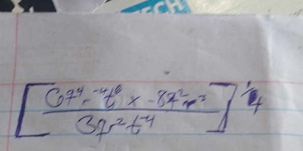 [frac 67^4-t^6* -87^(37t^2)t^(-4)]^1/4