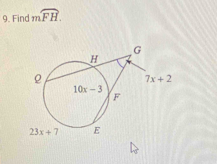 Find moverline FH.