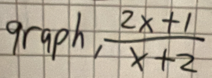 1111 h  (2x+1)/x+2 