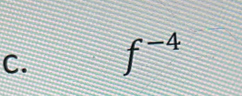 f^(-4)