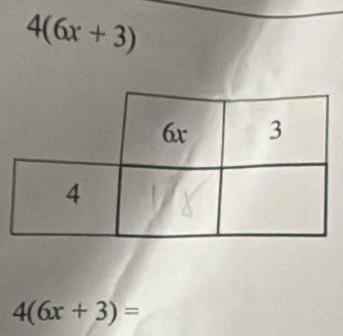 4(6x+3)
4(6x+3)=