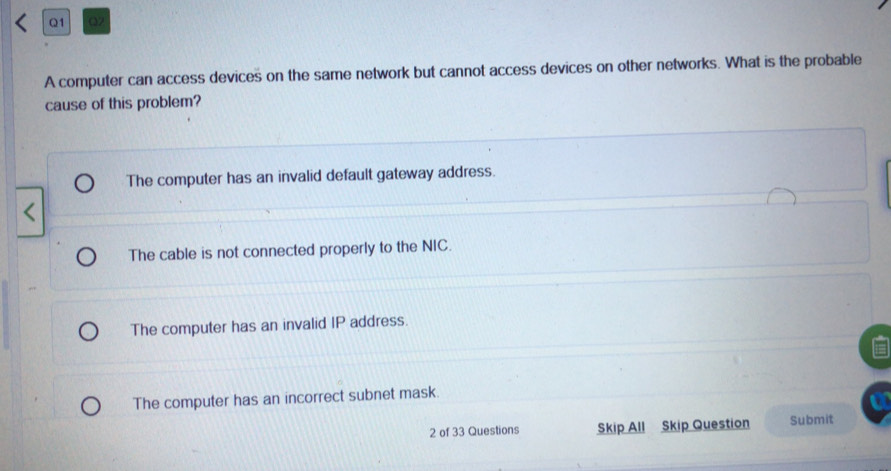 Solved: A computer can access devices on the same network but cannot ...