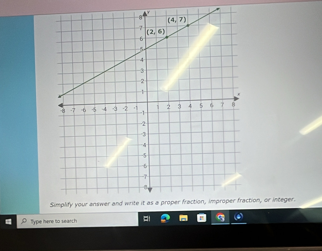 tion, or integer.
Type here to search