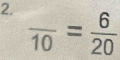 frac 10= 6/20 