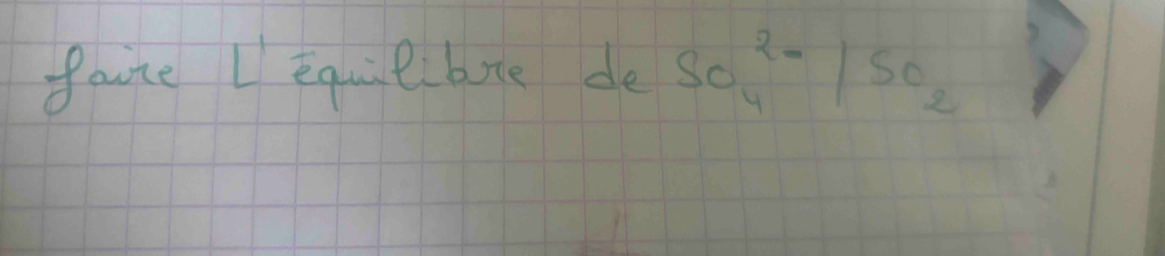 faure Lequil bte de SO^(2-)_4/SO_2