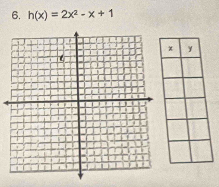 h(x)=2x^2-x+1