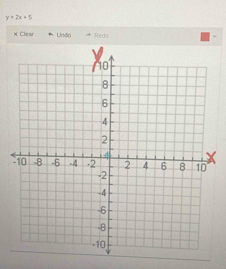 y=2x+5
× Clear Undo Redo