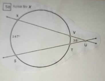 Solve for X