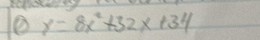 y=8x^2+32x+34