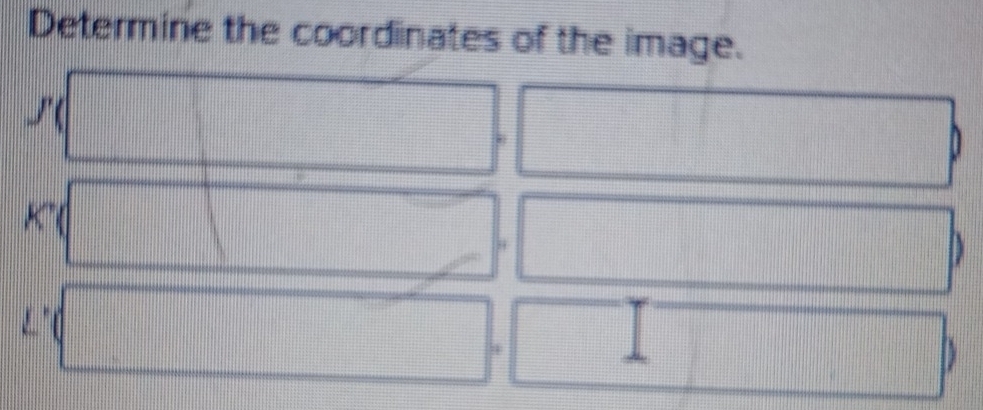 Determine the coordinates of the image.

D

D