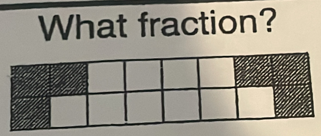 What fraction?