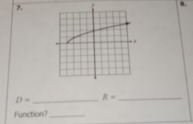 D= _
R= _ 
Function?_