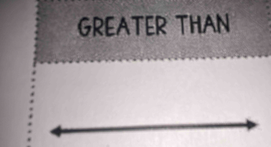 GREATER THAN