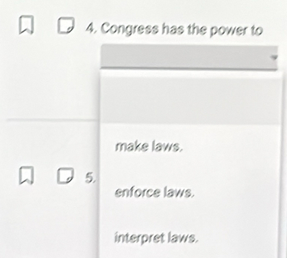 Congress has the power to