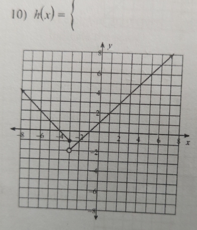 h(x)=beginarrayl endarray.
x