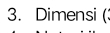 Dimensi (