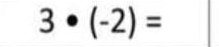 3· (-2)=