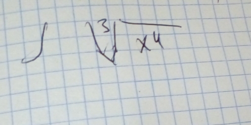 sqrt[3](x^4)