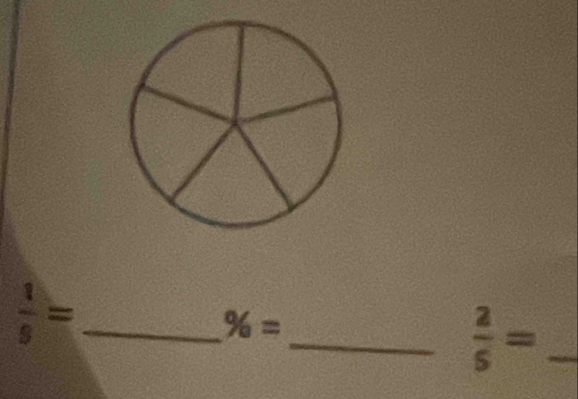 frac 18= _ 
% = 
_  2/6 = _