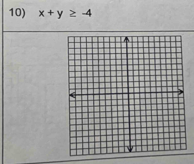 x+y≥ -4