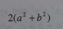 2(a^2+b^2)