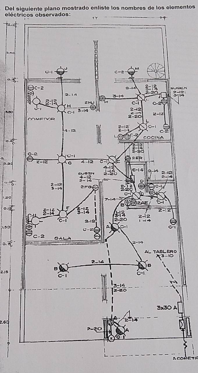 Del siguiente plano mostrado enliste los nombres de los elementos
eléctricos observados:
EN
12:
14
5.50
o.
2.20
1,20
0.1
L5D
o.
2.15
2.60
A Coñetio