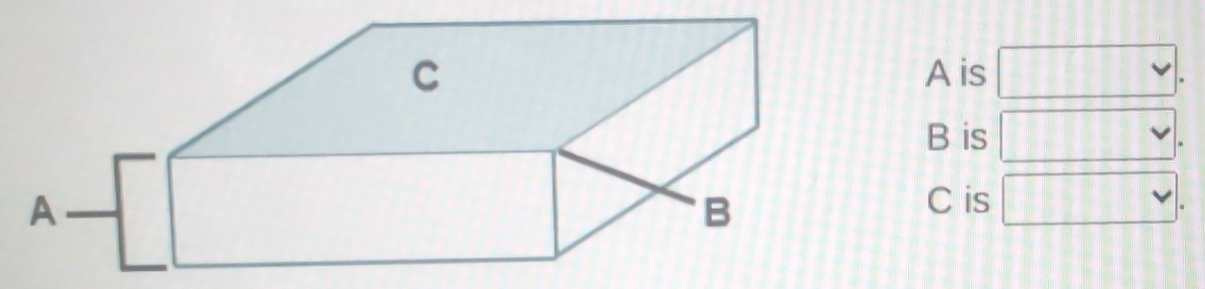 A is
B is
C is