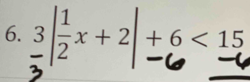 3|x+4|±8< 1</tex>